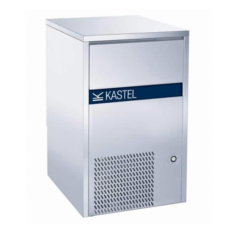 KASTEL KP 50/25 Küp Buz Makinesi, Hazneli, 50 kg/gün Kapasiteli